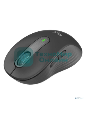 Мышь беспроводная Logitech M650 графитовый, 4000 dpi, радиоканал, Bluetooth, USB, кнопки - 5