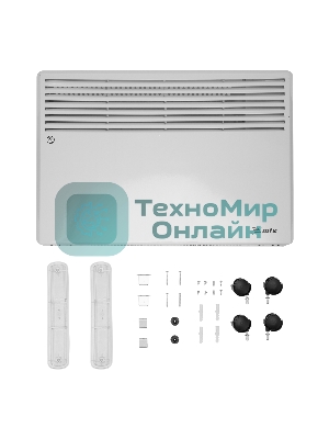 Конвектор электрический MTX CH-1500, белый, 1500 Вт, 20 м2, термостат