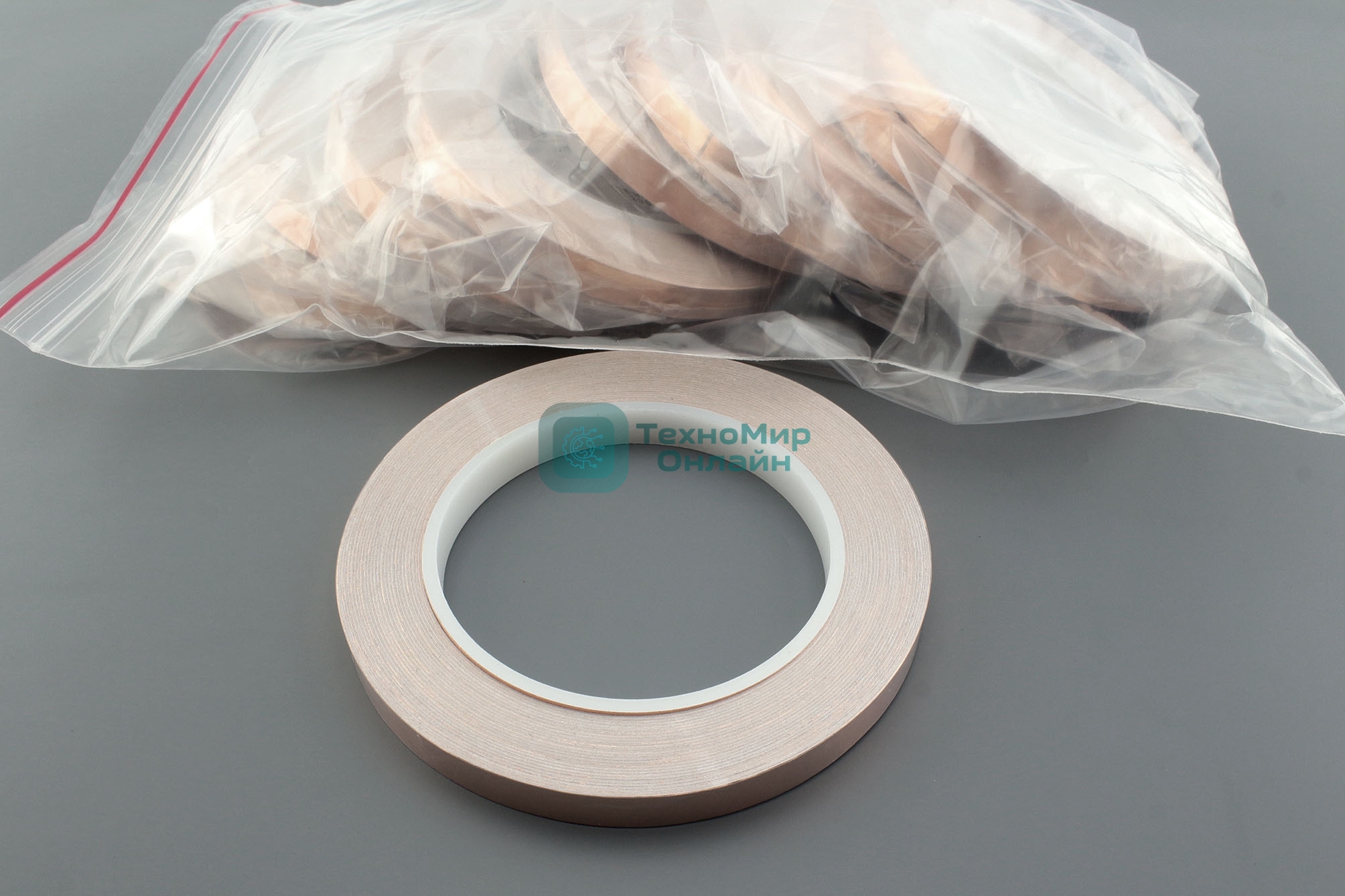 Медная лента-фольга 10мм*30m 10 шт