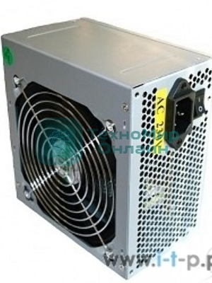 Блок питания Foxline, FZ450R, 450Вт, 120мм, серый