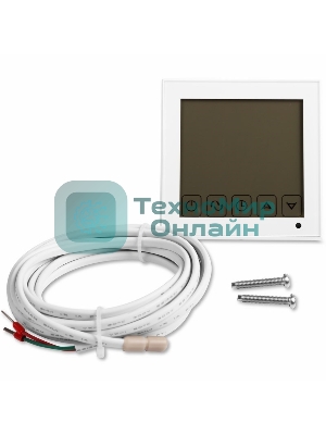 Терморегулятор сенсорный с автоматическим программированием Rexant, R200W, белый