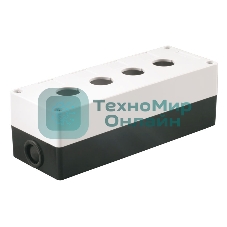 Корпус КП 104 4-м бел. для кнопок IEK BKP10-4-K01