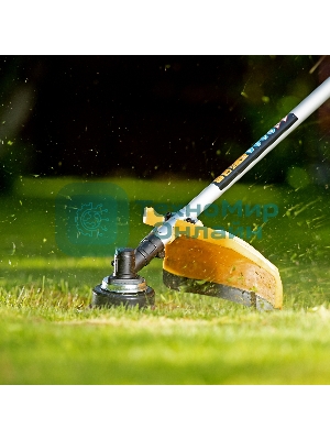 Триммер бензиновый Denzel DTL-43S, 43 см3, разъемная штанга, состоит из 2 частей