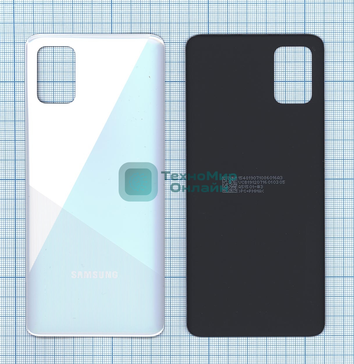 Задняя крышка для Samsung A515F Galaxy A51 (2019) белый