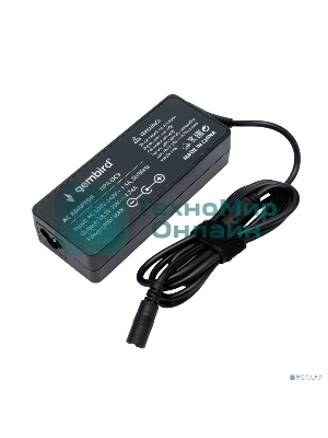 Блок питания универсальный автоматический Gembird для ноутбуков NPA-DC9 18,5В-20В, 90Вт, 10 штекеров