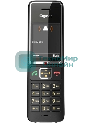 Телефон IP Gigaset Comfort 550A IP BASE Rus черный (S30852-H3037-R104)