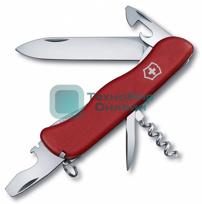 Нож перочинный Victorinox PICKNICKER (0.8353) 111мм 11функций красный