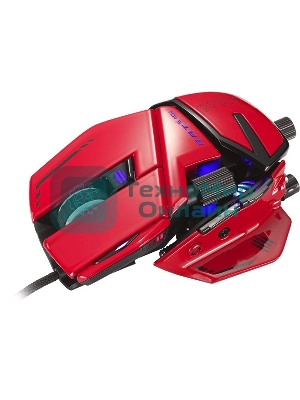 Мышь проводная Mad Catz R.A.T. 8+ ADV красный, 20000 dpi, USB, кнопки - 11