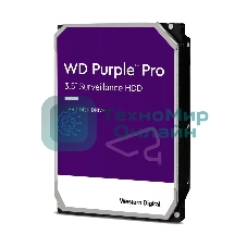 Жесткий диск WD Original SATA-III 10Tb WD101PURP Video Purple Pro (7200rpm) 256Mb 3.5