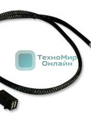 Кабель LSI CBL-SFF8643-10M (LSI00405) 100 см,наконечники: SFF8643(контроллер)-SFF8643(корзина)