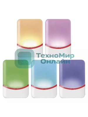 Звонок дверной беспроводной Rexant белый/красный