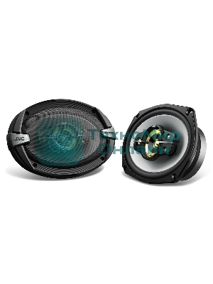 Колонки автомобильные JVC CS-DR695HP 4Ом 15x23см (6x9дюйм) (ком.:2кол.) коаксиальные пятиполосные