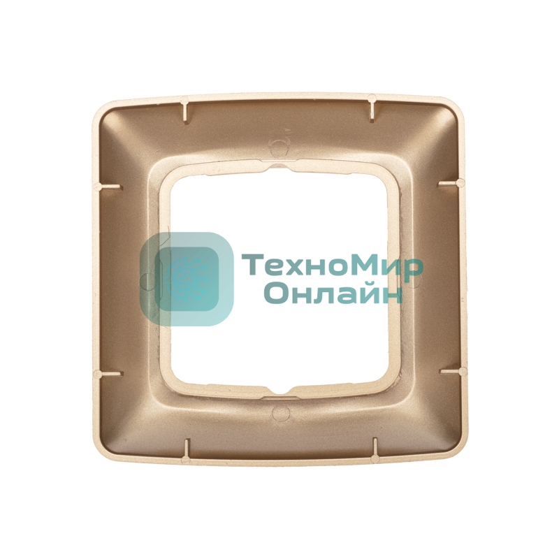 Рамка Kranz 1-я DEA горизонтальная Золотой металлик (1-20-240)