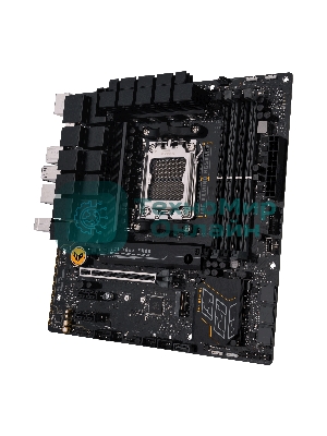 Материнская плата ASUS TUF GAMING B650M-E, AM5, AMD B650, 4xDDR5, 4xSATA, 2xM.2, 1xPCIe 4.0 x16, 2xPCIe x1, 2xDP, 1xHDMI, 1x 2.5Gb LAN, 1xUSB-A 3.2 Gen 2, 2xUSB-A 3.2 Gen 1, 4xUSB 2.0, 1xUSB-C 3.2 Gen 2, 3x3.5 мм, 7.1, mATX