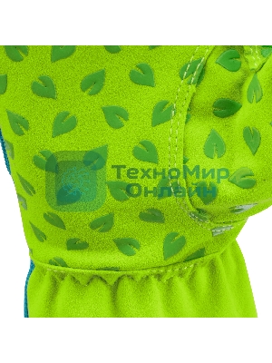 Перчатки садовые Luxe Palisad на липучке, силиконовое нанесение, размер 9