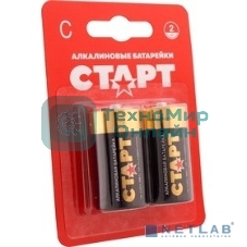 Батарейки СТАРТ LR14-BL2 20/160 (2 шт)