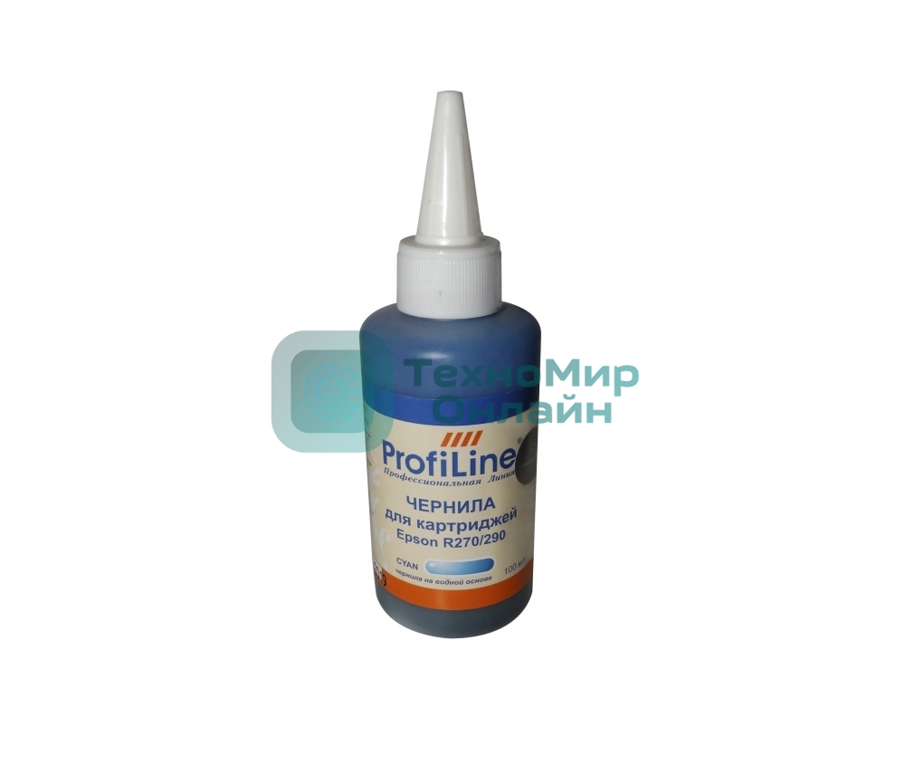 Чернила ProfiLine для принтеров Epson Stylus R270/R290/R390/T50/P50 Cyan 100 мл водн