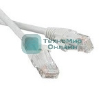Патч-корд LANMASTER LSZH UTP кат.5e, 1.0 м, серый