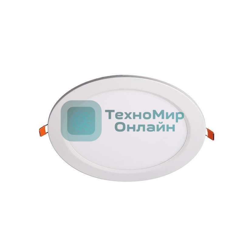 Светильник светодиодный JazzWay ультратонкий встраив. PPL-R 15Вт 4000К IP40 WH d190мм круглый