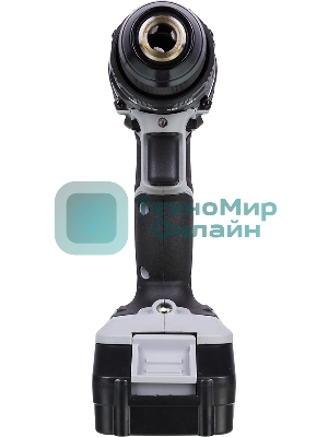 Дрель-шуруповерт ИНТЕРСКОЛ ДАУ-13/18В, 18 В, 2 Ач, 60 Нм, бесщеточный, ударный