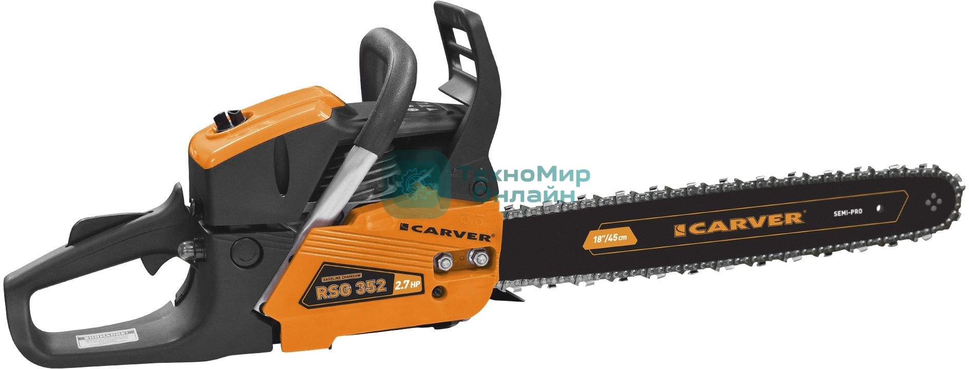 Бензопила Carver RSG 352 2000Вт 2.7 л.с. дл.шин.: 18