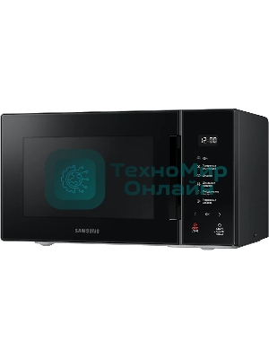 Микроволновая печь Samsung MS23T5018AK/BW черный, 23 л, 800 Вт, переключатели - сенсор