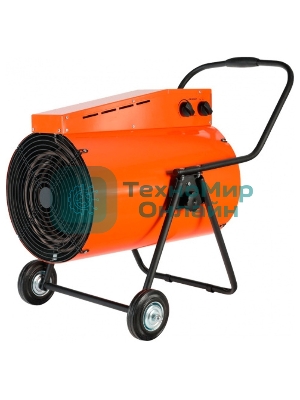 Тепловентилятор электрический Patriot PT-R 30, оранжевый/черный, 30 кВт, 270 м2, 380В, терморегулятор
