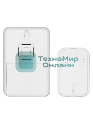 Звонок дверной беспроводной Rexant белый/красный