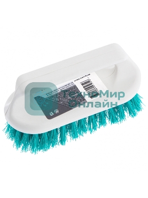 Щетка Home Palisad универсальная, 140x60 мм, бирюзовая щетина
