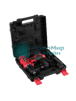 Дрель-шуруповерт аккумуляторная MTX MCDL-12-02P, Аккумуляторная, 12В, 2 АКБ, Кейс