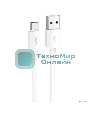 Кабель USB HOCO X96 Type-C/ 1m/ 3A/ White