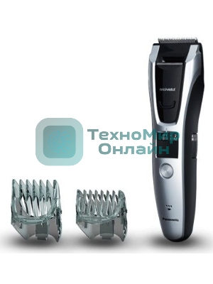Машинка для стрижки Panasonic ER-GB70-S520 серебристый/черный (насадок в компл:2шт)