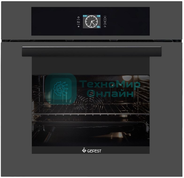 Духовой шкаф электрический Gefest ЭДВ ДА 622-04 К57S серый, встраиваемый