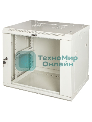 Шкаф настенный серии Pro, 18U 600x800, стеклянная дверь