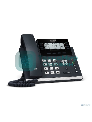Ip-телфон YEALINK SIP-T43U, 12 аккаунтов, BLF, PoE, GigE, без БП, шт