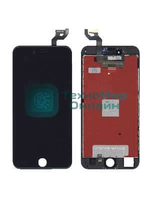 Дисплей для iPhone 6S Plus в сборе с тачскрином (Foxconn), черный