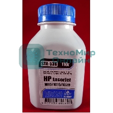 Тонер HP LJ 1010/1012/1015/1018/1020 (фл,110г) B&W Standart фас России