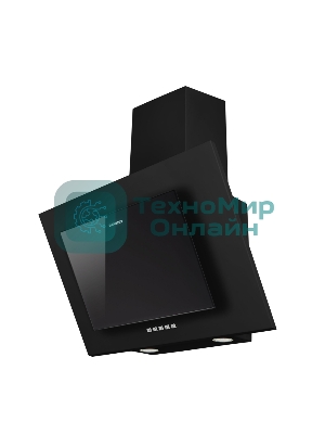 Вытяжка наклонная Maunfeld Tower C 60 черный, 60 см, 650 куб. м/ч, 51 дБ