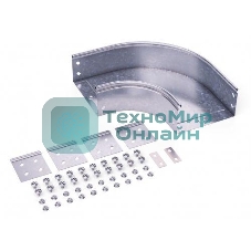 Угол для лотка DKC 36044K горизонтальный 90град. 300х100 CPO 90 в комплекте с крепеж. элементами