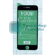 Керамическая пленка (стекло) для Iphone 6/6S черный