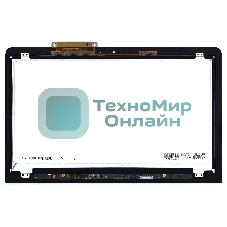 Модуль (матрица + тачскрин) LP156WF6(SP)(B1) черный