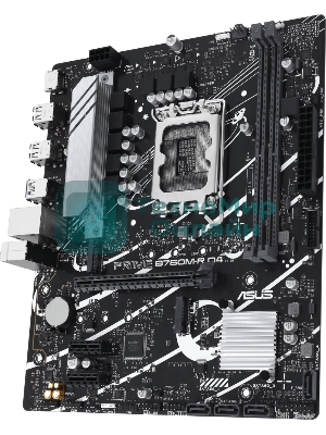 Материнская плата ASUS PRIME B760M-R D4, LGA 1700, Intel B760, 2xDDR4, 4xSATA, 2xM.2, 1xPCIe 4.0 x16, 1xPCIe x1, 1xHDMI, 1x 2.5Gb LAN, 4xUSB-A 2.0, 4xUSB-A 3.2 Gen 1, 3x3.5 мм, 7.1, mATX