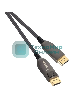 Активный оптический кабель VCOM D3751-10M DP1.4 32Gbs/8K@60Hz 10м D3751-10M