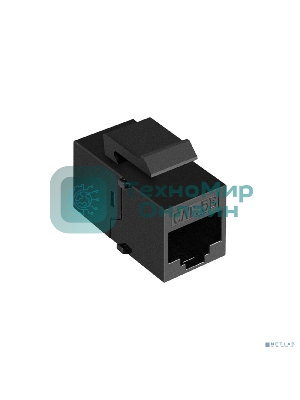 Модуль проходной ExeGate CP45-KJ-UC5e (RJ45-RJ45 формата Keystone Jack, Кат.5e, неэкранированный)