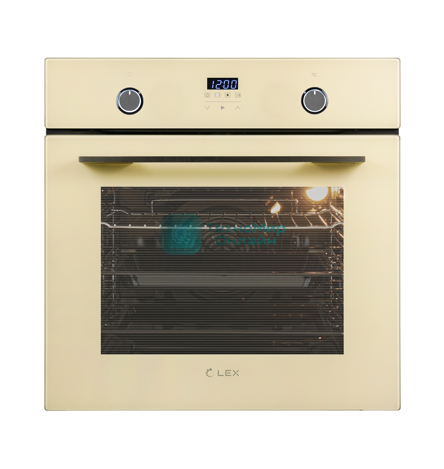 Духовой шкаф электрический LEX EDP 092 IV слоновая кость, встраиваемый