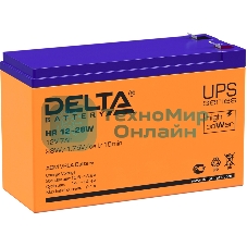 Батарея для ИБП Delta HR 12-28 W (12V, 7Ah)