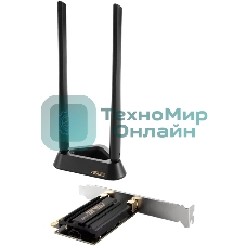 Сетевой адаптер Wi-Fi + Bluetooth Asus PCE-AXE59BT AX2400 PCI Express x1 2ант.