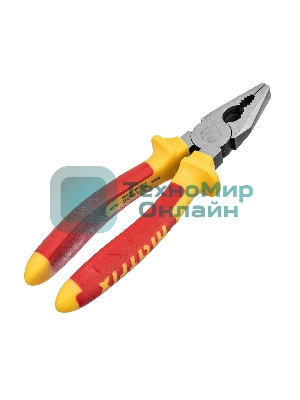 Плоскогубцы комбинированные Matrix Insulated 200 мм, двухкомпонентные рукоятки