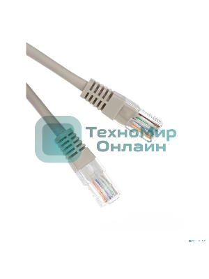 Патч-корд литой Aopen/Qust UTP cat.5е 30м серый