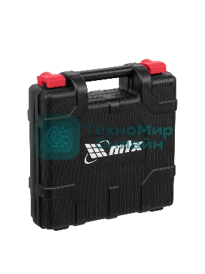 Дрель-шуруповерт аккумуляторная MTX MCDL-12-02P, Аккумуляторная, 12В, 2 АКБ, Кейс
